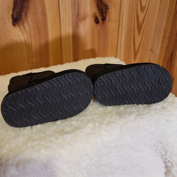 Sparkly boots, toddler size 4, Black - Picture 3 of 4